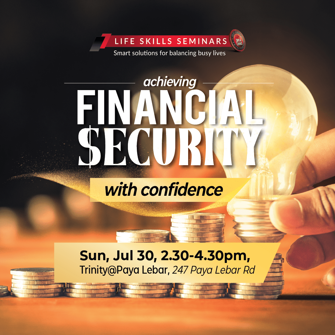Life Skills Seminar: Achieving Financial Security with Confidence